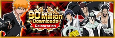 KLab Inc. announced that its hit 3D action game Bleach: Brave Souls has reached a total of 90 million downloads worldwide.