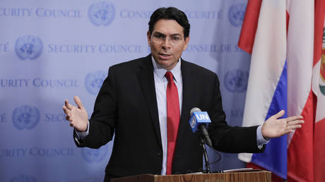 Permanent Representative of Israel to the UN Danny Danon.