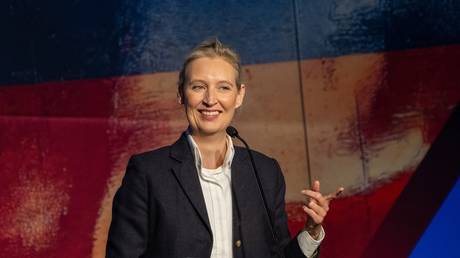 Alternative for Germany (AfD) party co-leader Alice Weidel, Idar-Oberstein, January 6, 2026.
