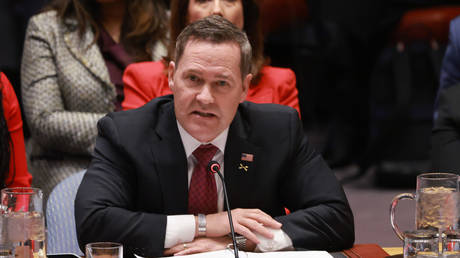 US ambassador to the United Nations, Mike Waltz.