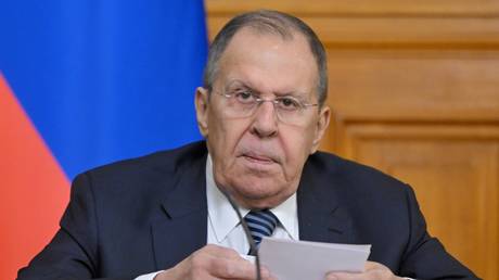 Russian Foreign Minister Sergey Lavrov