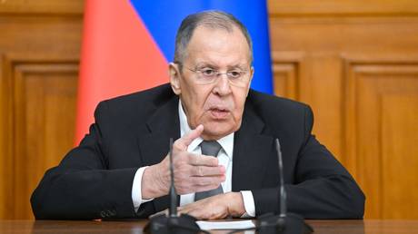 Russian Foreign Minister Sergey Lavrov, Moscow, February 6, 2026.