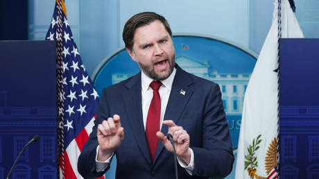 US Vice President J.D. Vance.