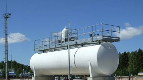 The Incukalns underground gas storage in Latvia.