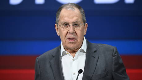 Russian Foreign Minister Sergey Lavrov.
