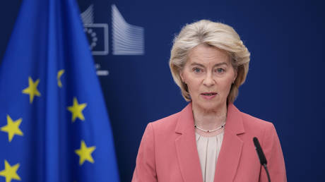 EU Commission President Ursula von der Leyen.