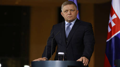 Slovak Prime Minister Robert Fico.