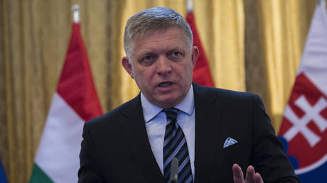 Slovak Prime Minister Robert Fico.