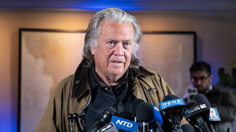 Steve Bannon, former chief strategist to US President Donald Trump.