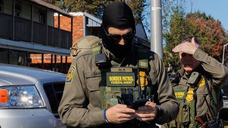 US border patrol agents, New Orleans, December 10, 2025.