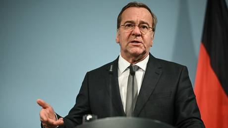 German Defense Minister Boris Pistorius