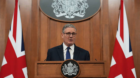 Keir Starmer at a press conference at Downing Street, London, UK, April 1, 2026.