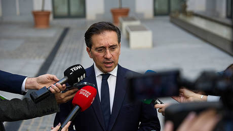 Spanish Foreign Minister Jose Manuel Albares.