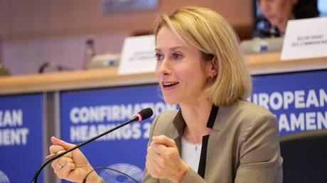 The EU High Representative for Foreign Affairs and Security Policy Kaja Kallas.