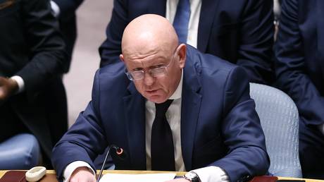 Russian Ambassador to the UN Vassily Nebenzia.