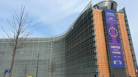 The European Commission building, Brussels, Belgium, March 24, 2026.