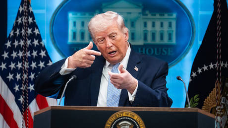 US President Donald Trump