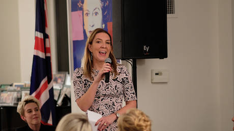 FILE PHOTO: UK Cabinet Secretary Antonia Romeo at a promotional event, New York, November 17, 2016.