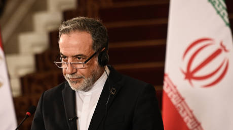 FILE PHOTO: Iranian Foreign Minister Abbas Araghchi at a press conference in Cairo, Egypt, September 9, 2025.