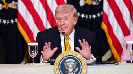 FILE PHOTO: US President Donald Trump.