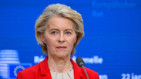 European Commission President Ursula von der Leyen.