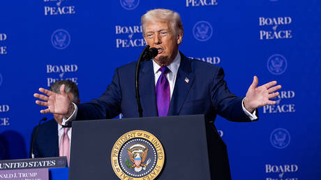 US President Donald Trump, Washington DC, February 19, 2026.