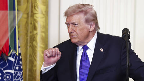 FILE PHOTO: US President Donald Trump.