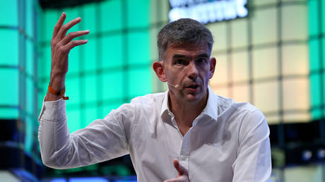 Matt Brittin at the Web Summit in Lisbon, Portugal, November 7, 2018.