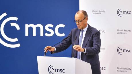 FILE PHOTO: German Chancellor Friedrich Merz.