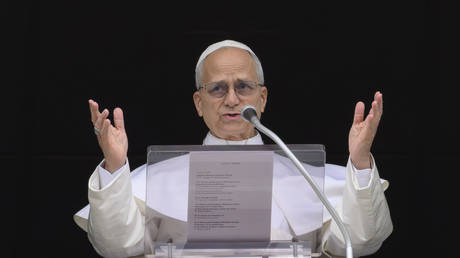 FILE PHOTO: Pope Leo XIV.