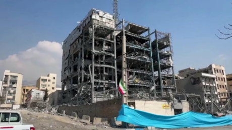 Tehran after US-Israeli airstrikes, March 7, 2026