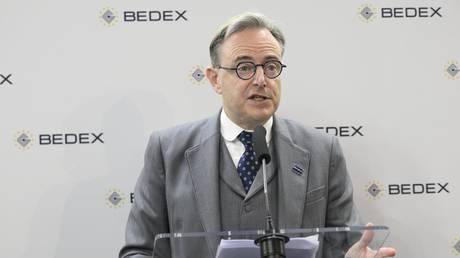 Belgian Prime Minister Bart De Wever.