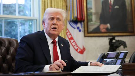 US President Donald Trump
