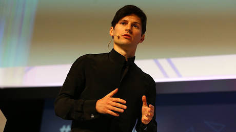 FILE PHOTO: Telegram founder Pavel Durov.