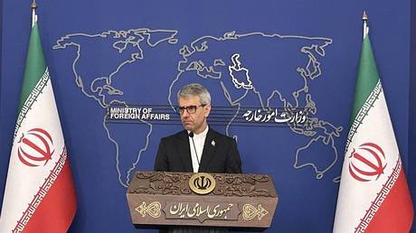 Iranian Foreign Ministry Spokesman Esmaeil Baqaei.