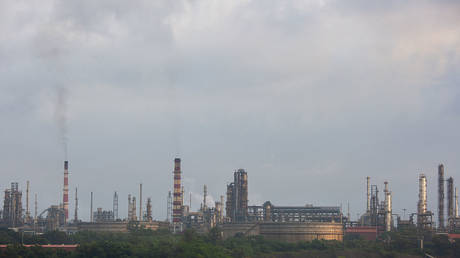 File photo of the Mangalore Refinery and Petrochemicals Limited (MRPL) refinery.