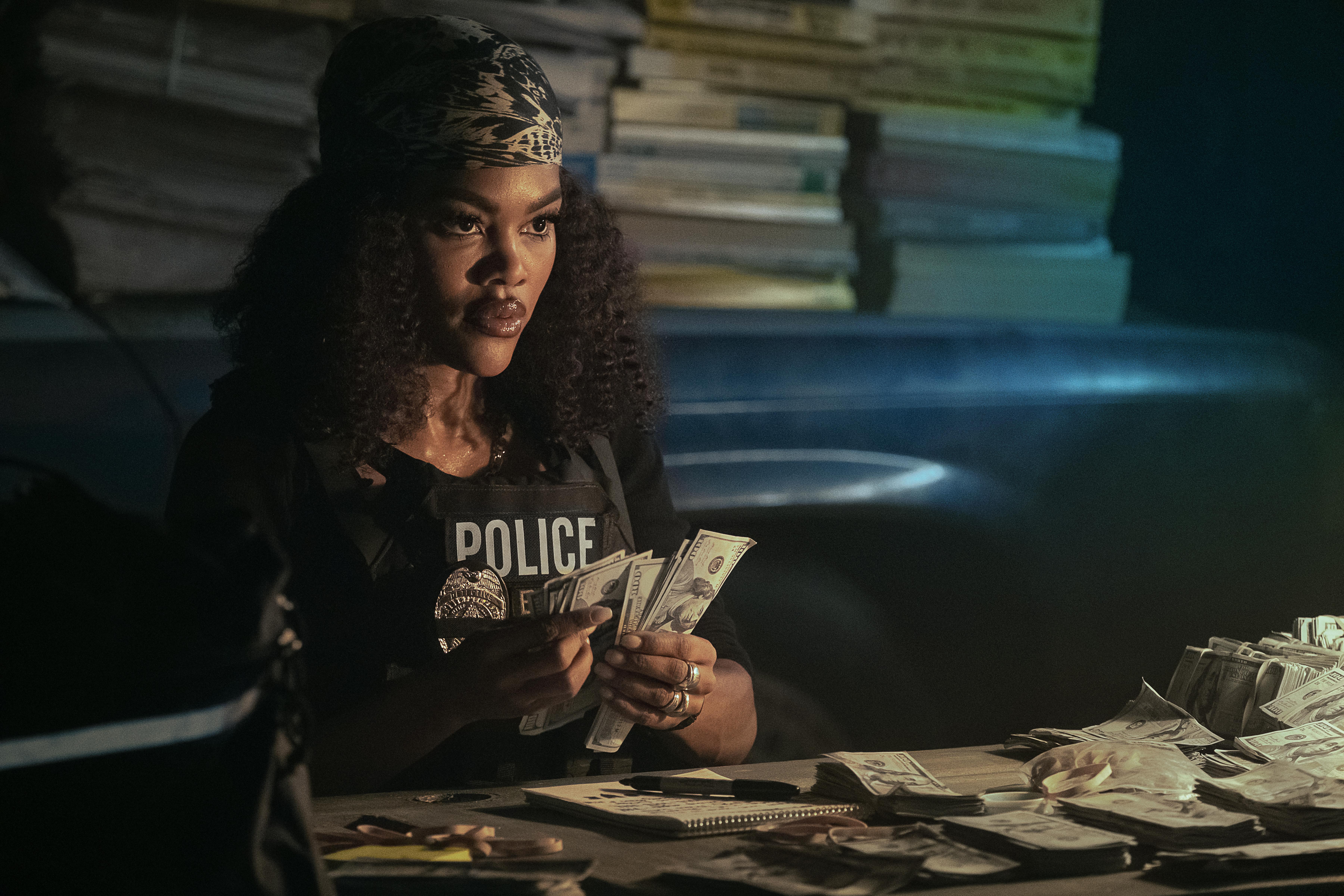 This image released by Netflix shows Teyana Taylor in a...