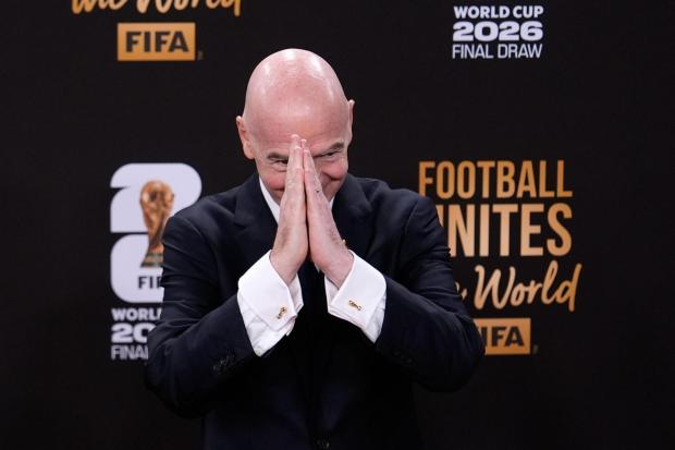 FIFA President Gianni Infantino