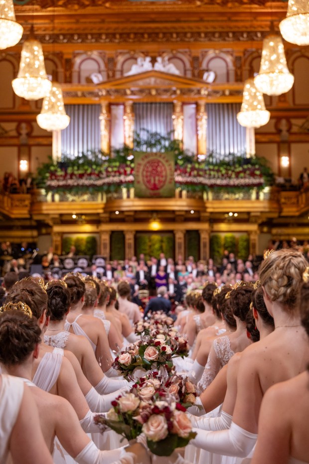 Debutantes at the Vienna Philharmonic Ball, January 2026. (Copyright: Wiener Philharmoniker/Richard Schuster)