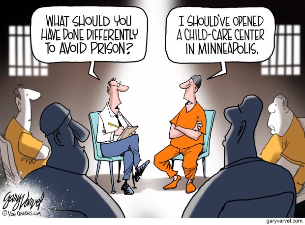 Editorial cartoon by Gary Varvel (Creators Syndicate)