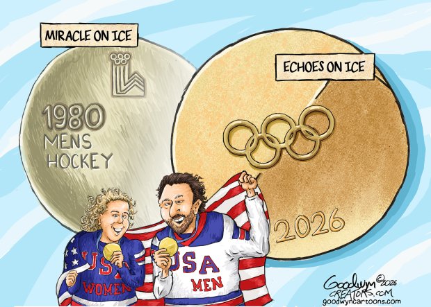 Editorial cartoon by Al Goodwyn. (Creators Syndicate)