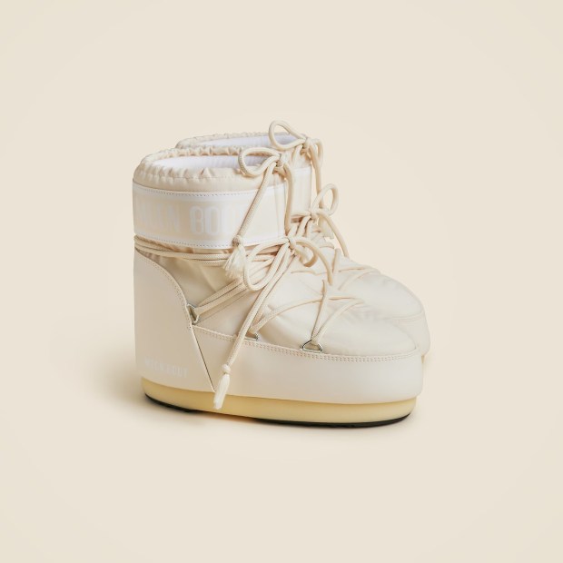 The Moon Boot women's icon low nylon boots. (Photo jcrew.com)