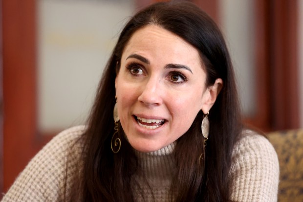 State Auditor Diana DiZoglio (Stuart Cahill/Boston Herald, File)