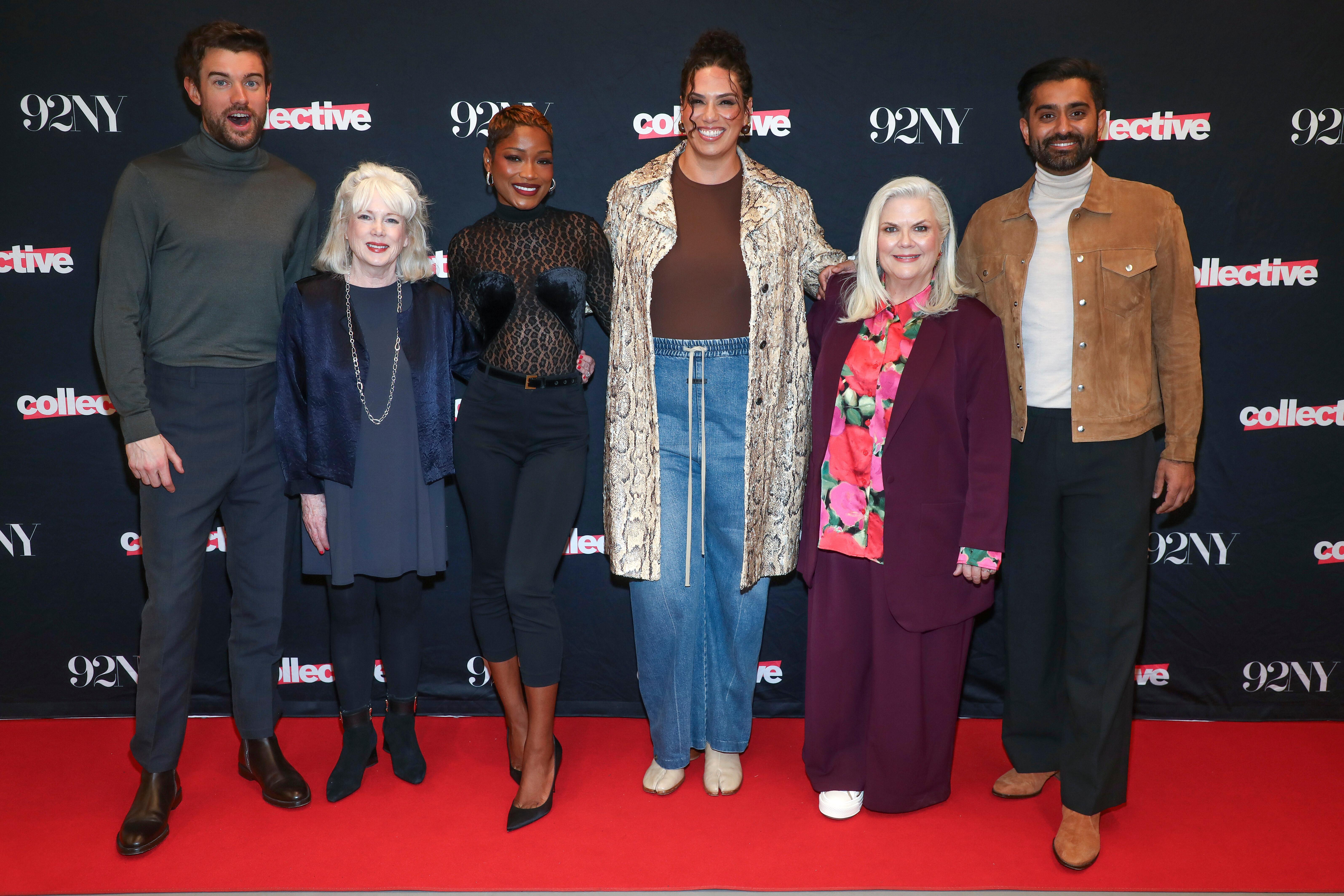 Jack Whitehall, from left, Julia Duffy, Keke Palmer, Celeste Hughey,...