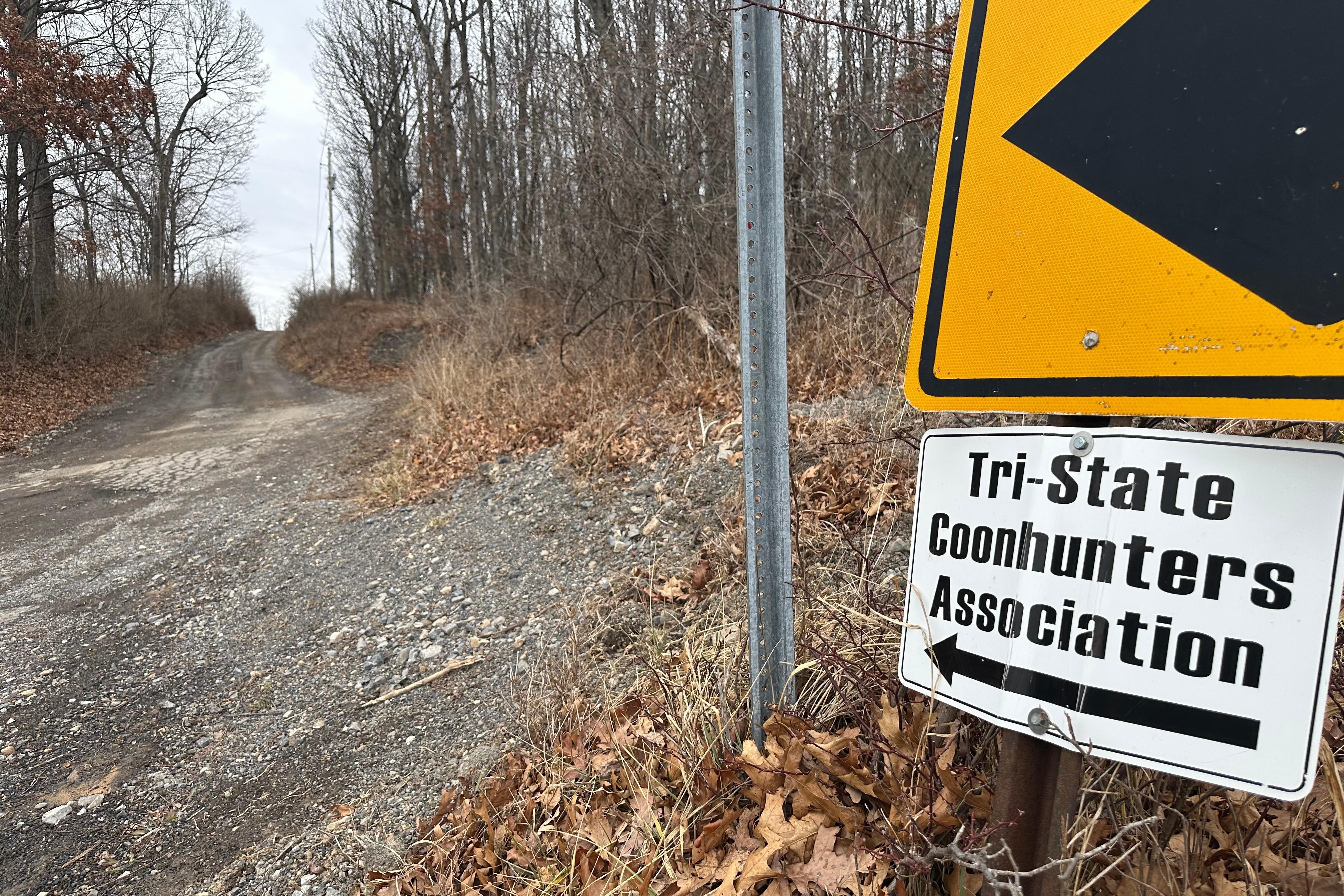 The area on Piney Mountain outside Frostburg, Md.,, shown on...