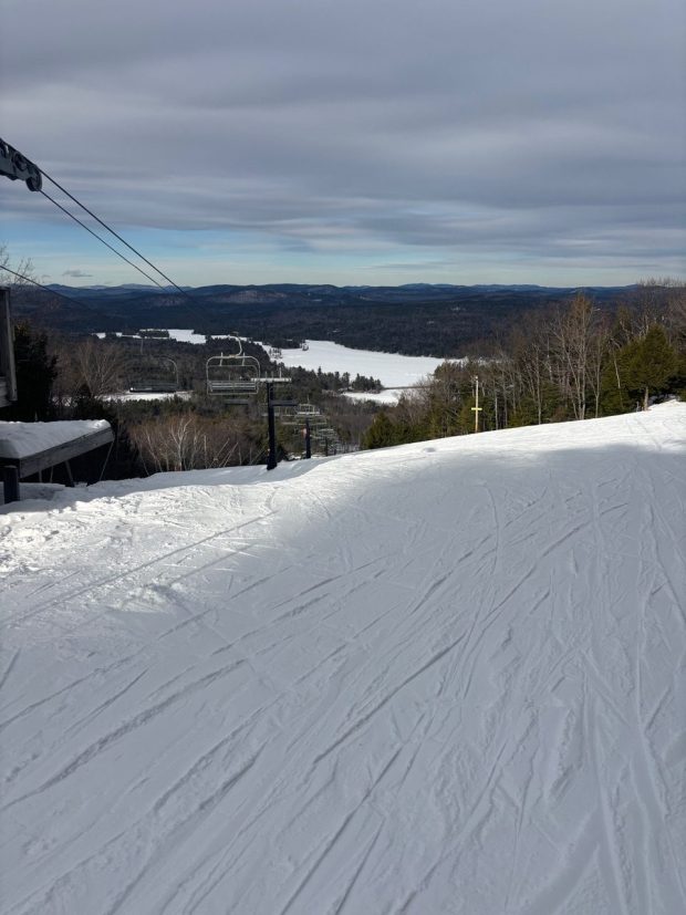 Formerly known as Shawnee Peak, Pleasant Mountain offers great conditions for skiers. (Moira McCarthy photo)