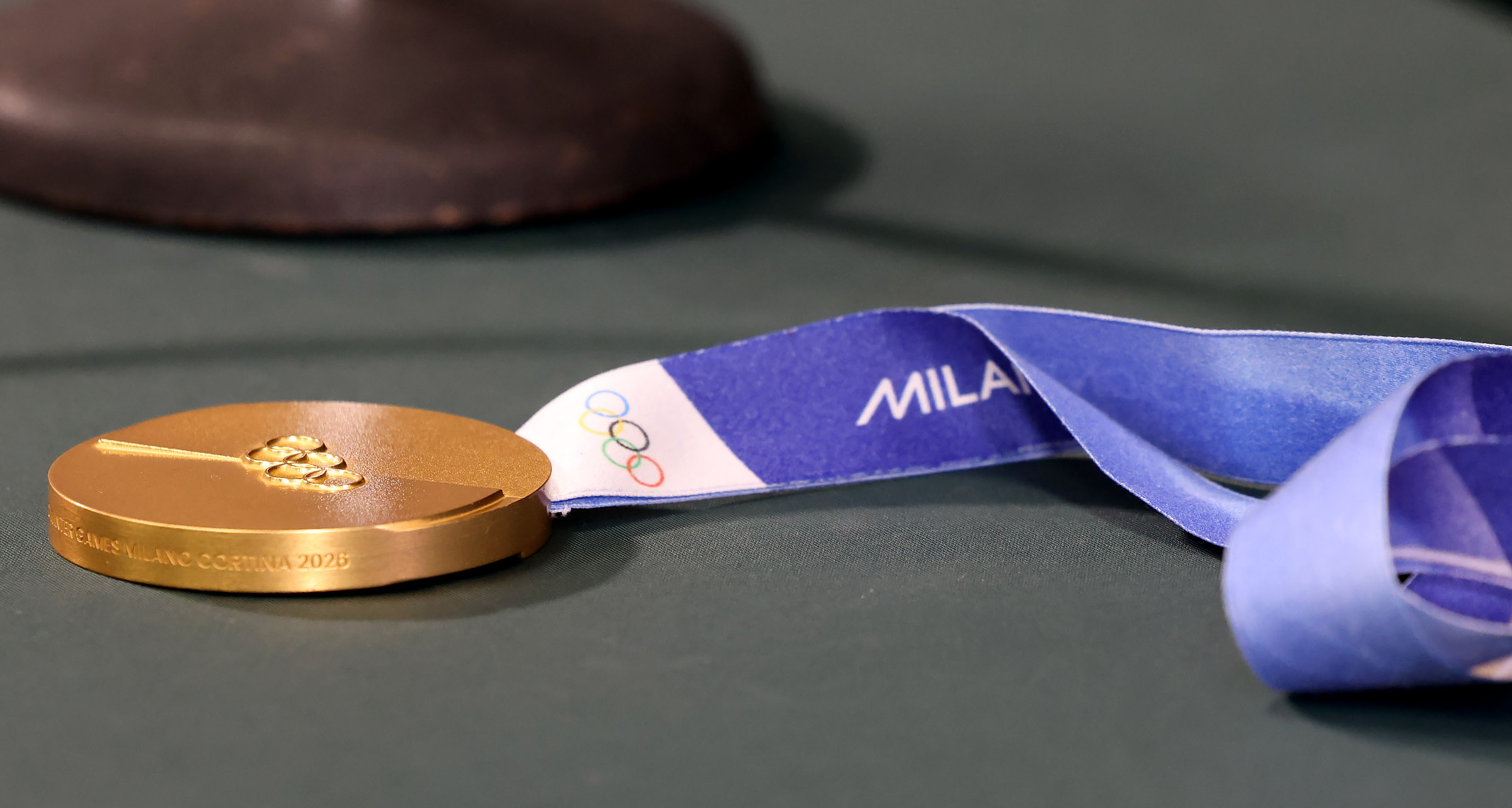 An Olympic gold medal belonging to USA Hockey player Haley...