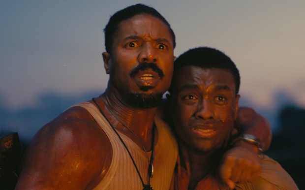 Michael B. Jordan, left, and Miles Caton in "Sinners." (Warner Bros. Pictures/TNS)