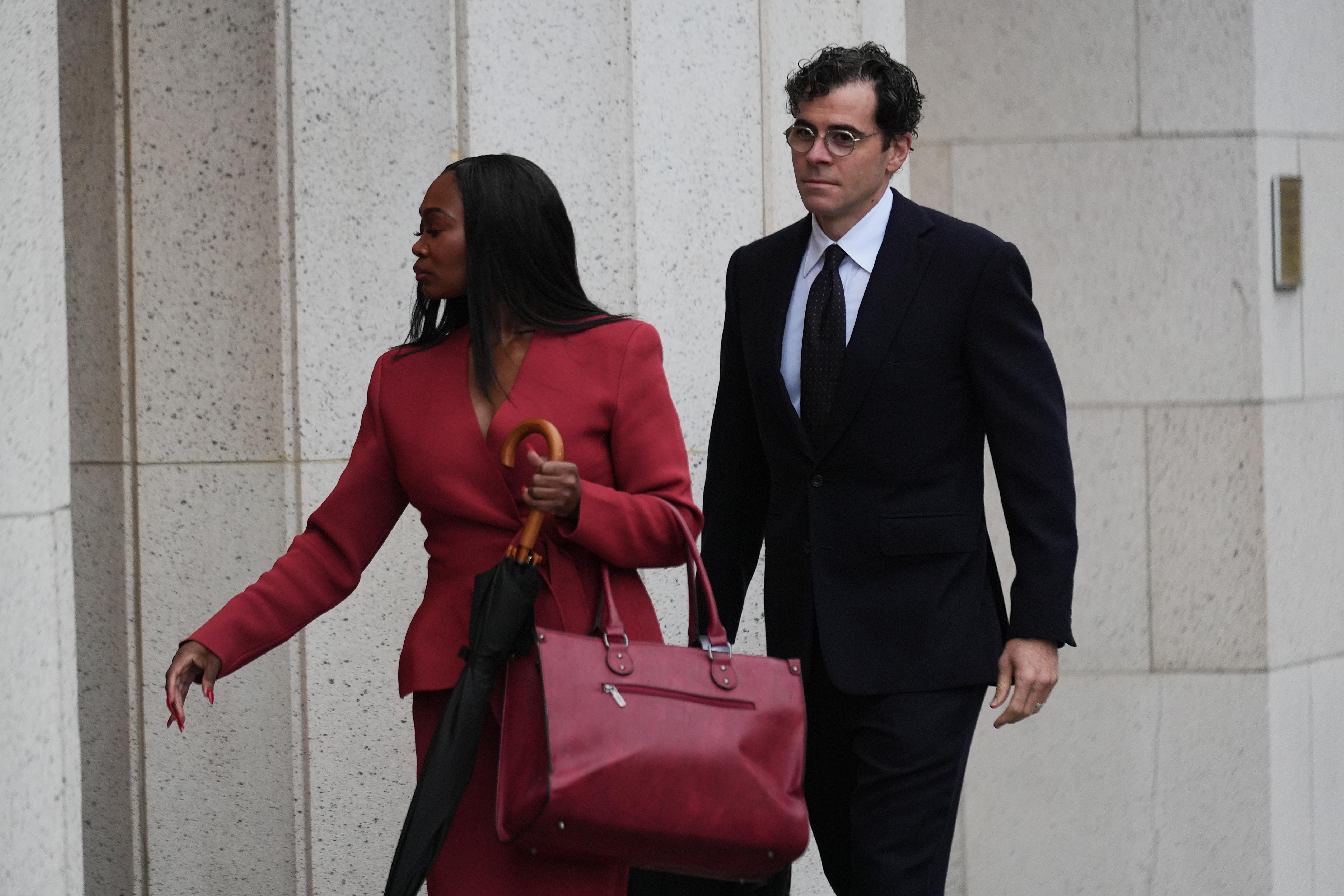 Adam Mosseri, CEO of Instagram, arrives in court to testify in a landmark social media case.