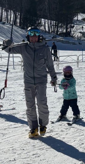 Parents will use lots of muscles getting from place to place. (Moira McCarthy photo)